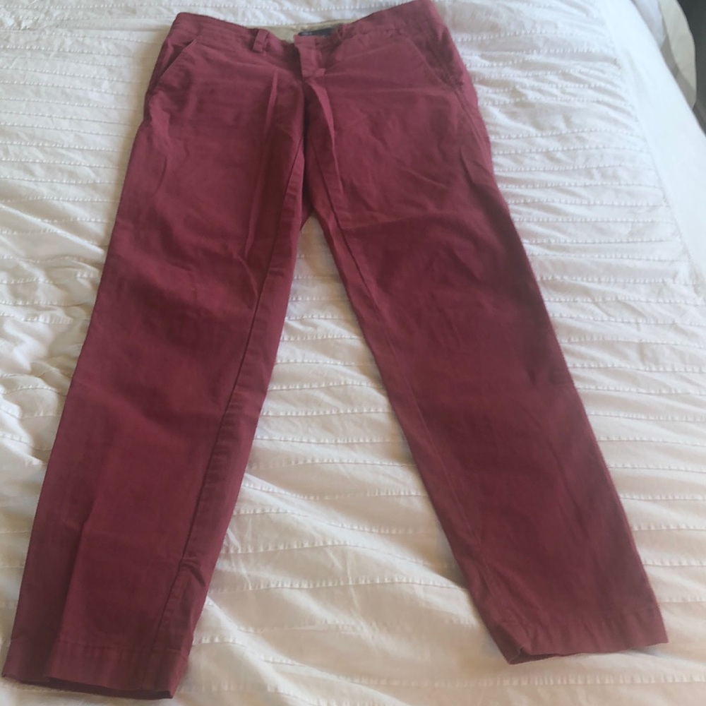 Vince raspberry colored pants